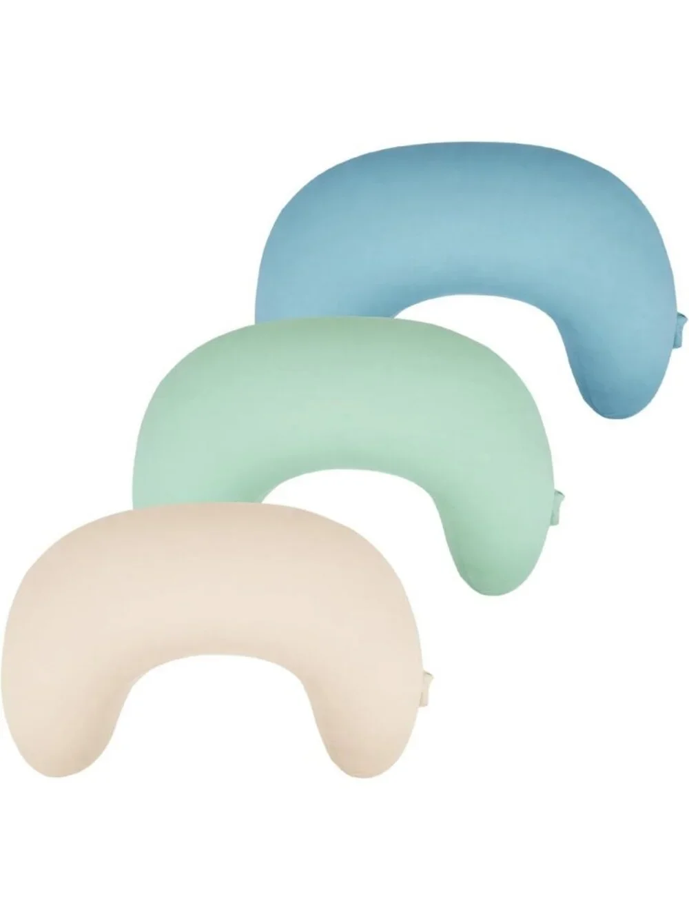 Soft Stretchy Nursing Pillow Covers - 3-Pack Washable Slipcovers for Feeding